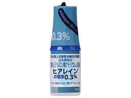 【处方人工泪液】玻璃酸钠滴眼液 Hyalein 0.25% 缓解干眼症 保湿 专用于严重干眼症或角膜上皮受损修复